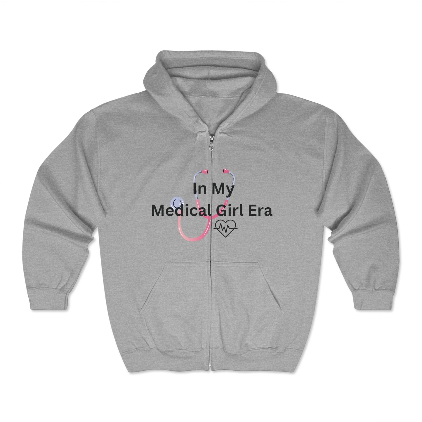 Medical Girl Era Full Zip Hooded Sweatshirt