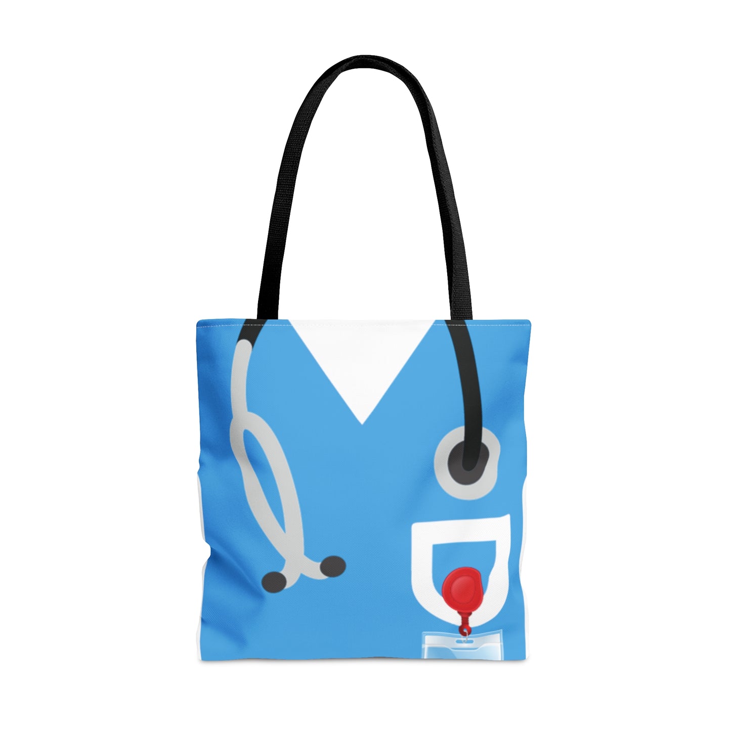 Scrub top w/ Badge Tote