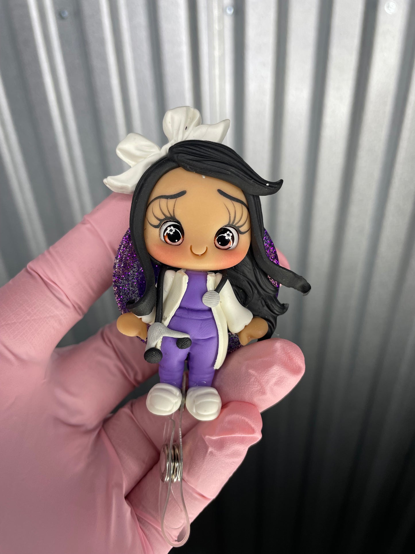 Purple blush girl