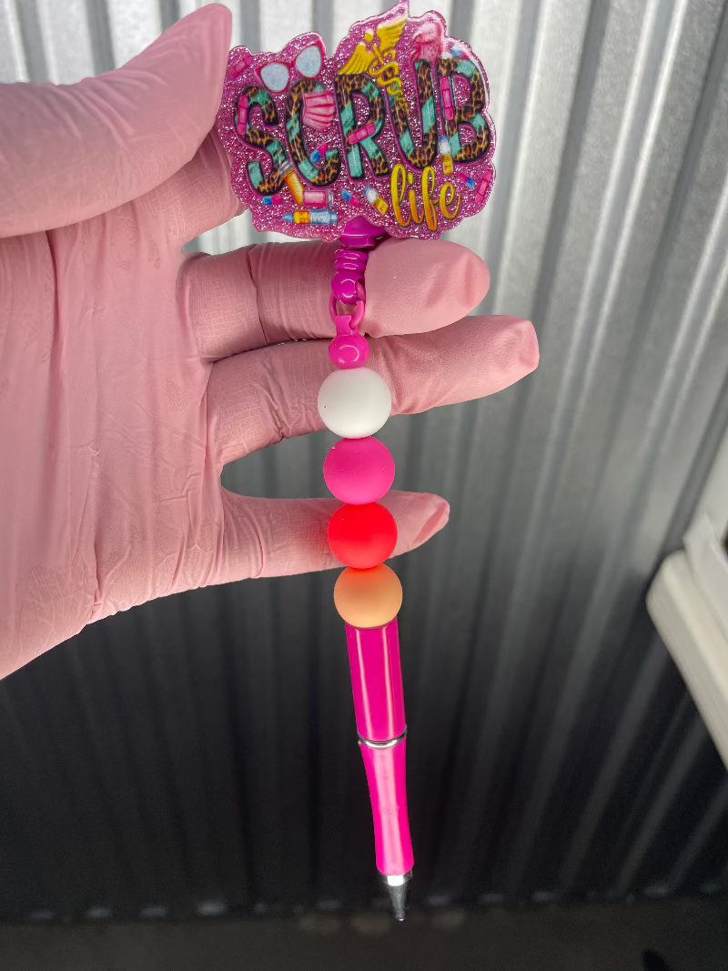 Badge Reel Pen (Random Selection)