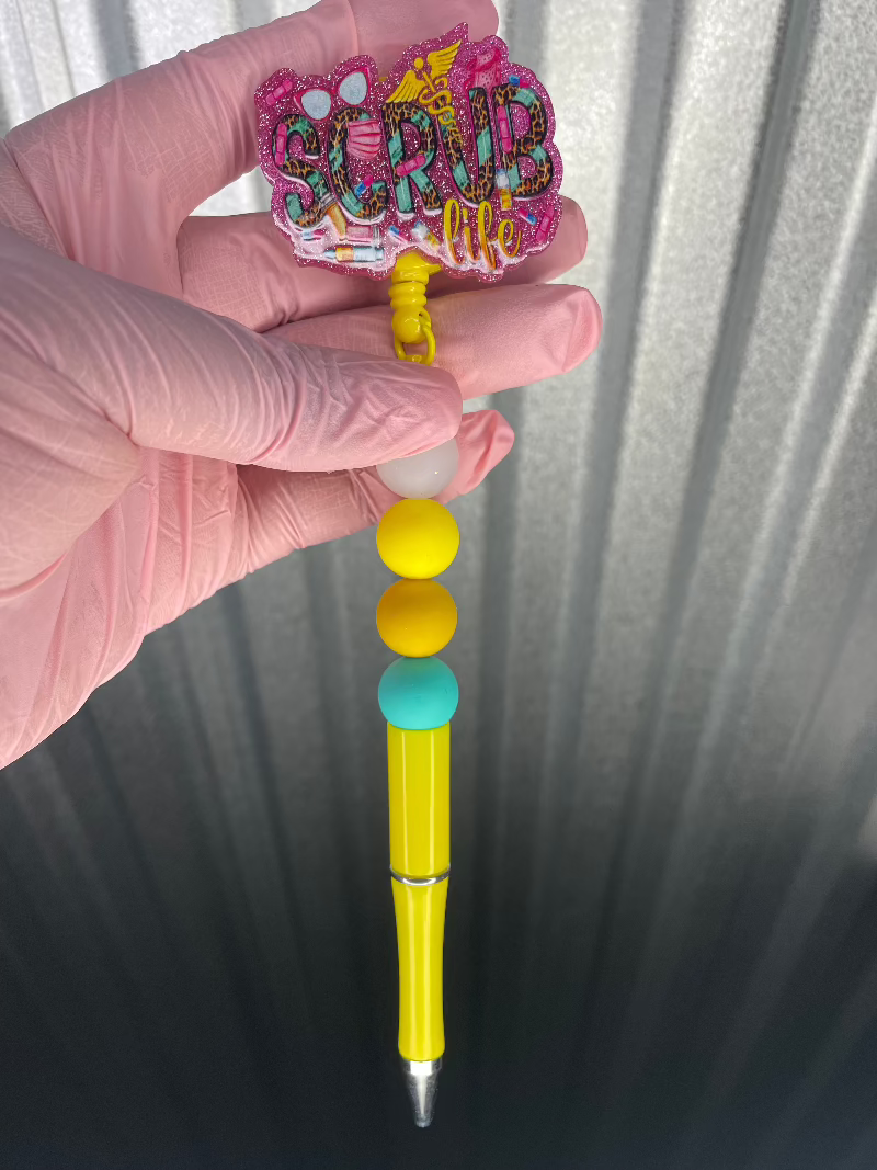 Badge Reel Pen (Random Selection)