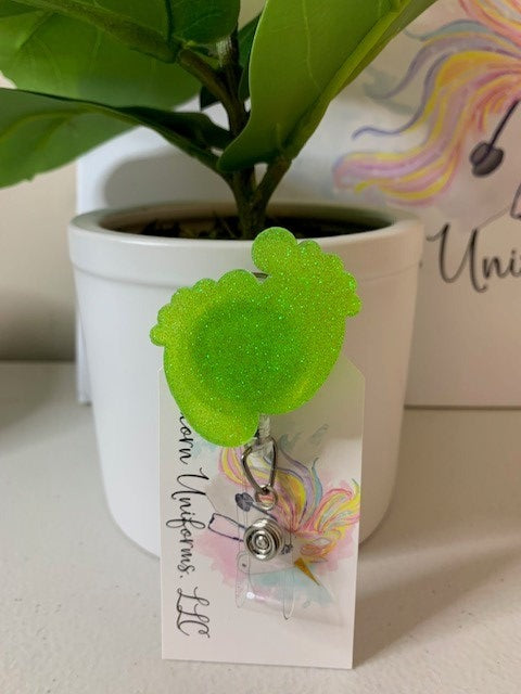 NICU feet (green)