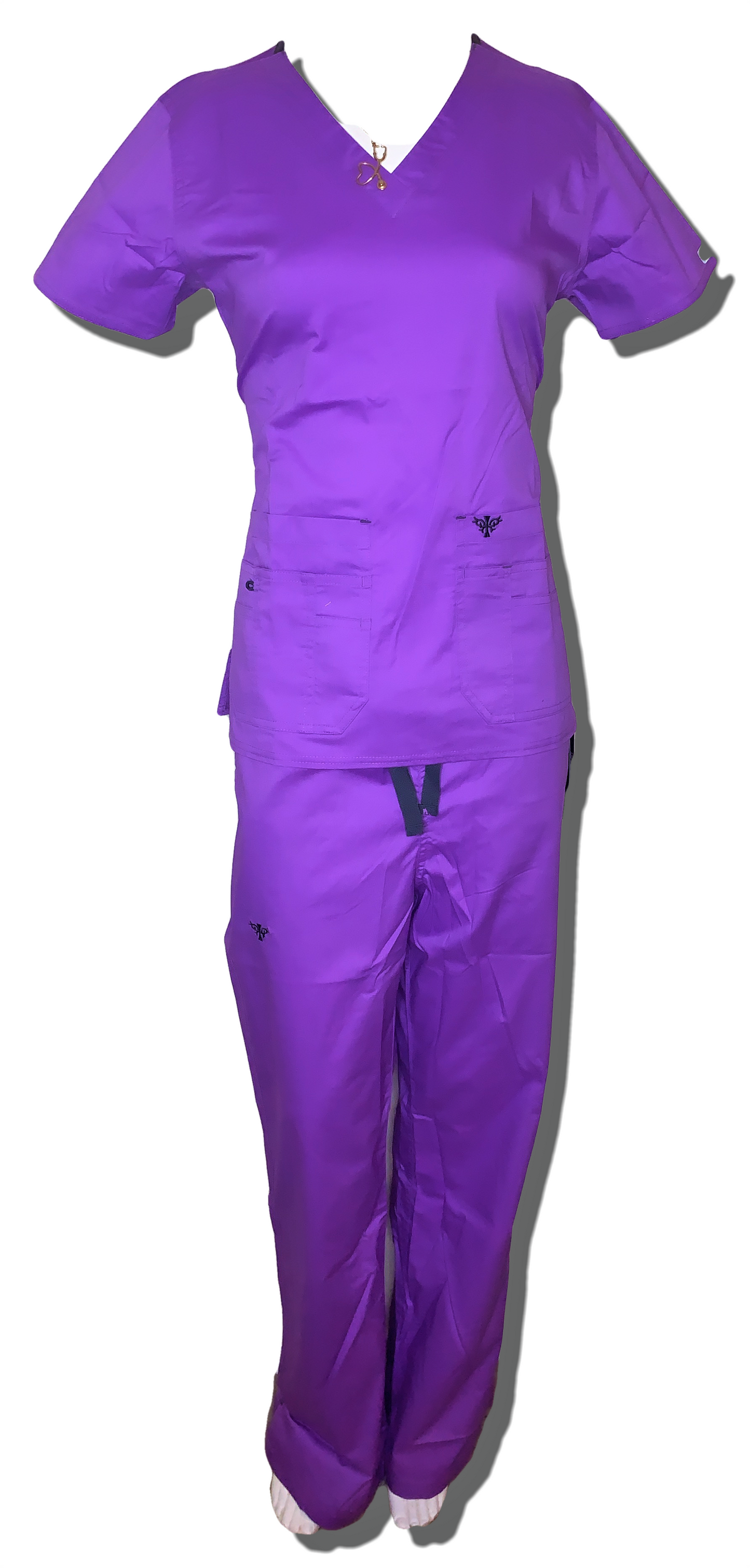 "Med Couture" Prissy Purple Set