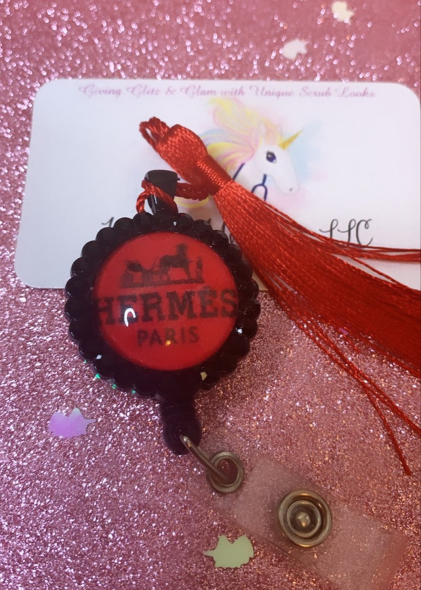 Designer Charm tassel Badges