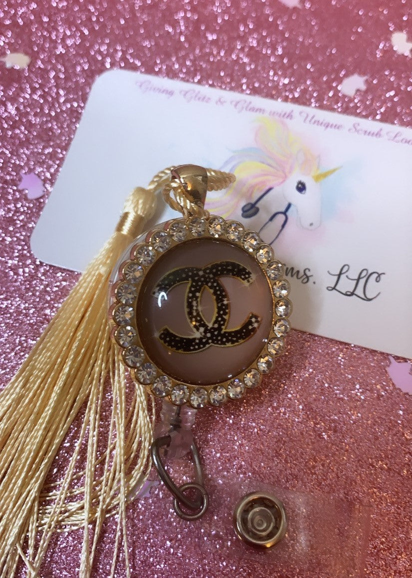 Designer Charm tassel Badges