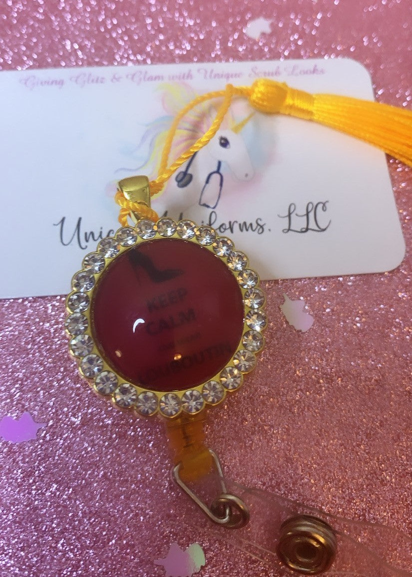 Designer Charm tassel Badges