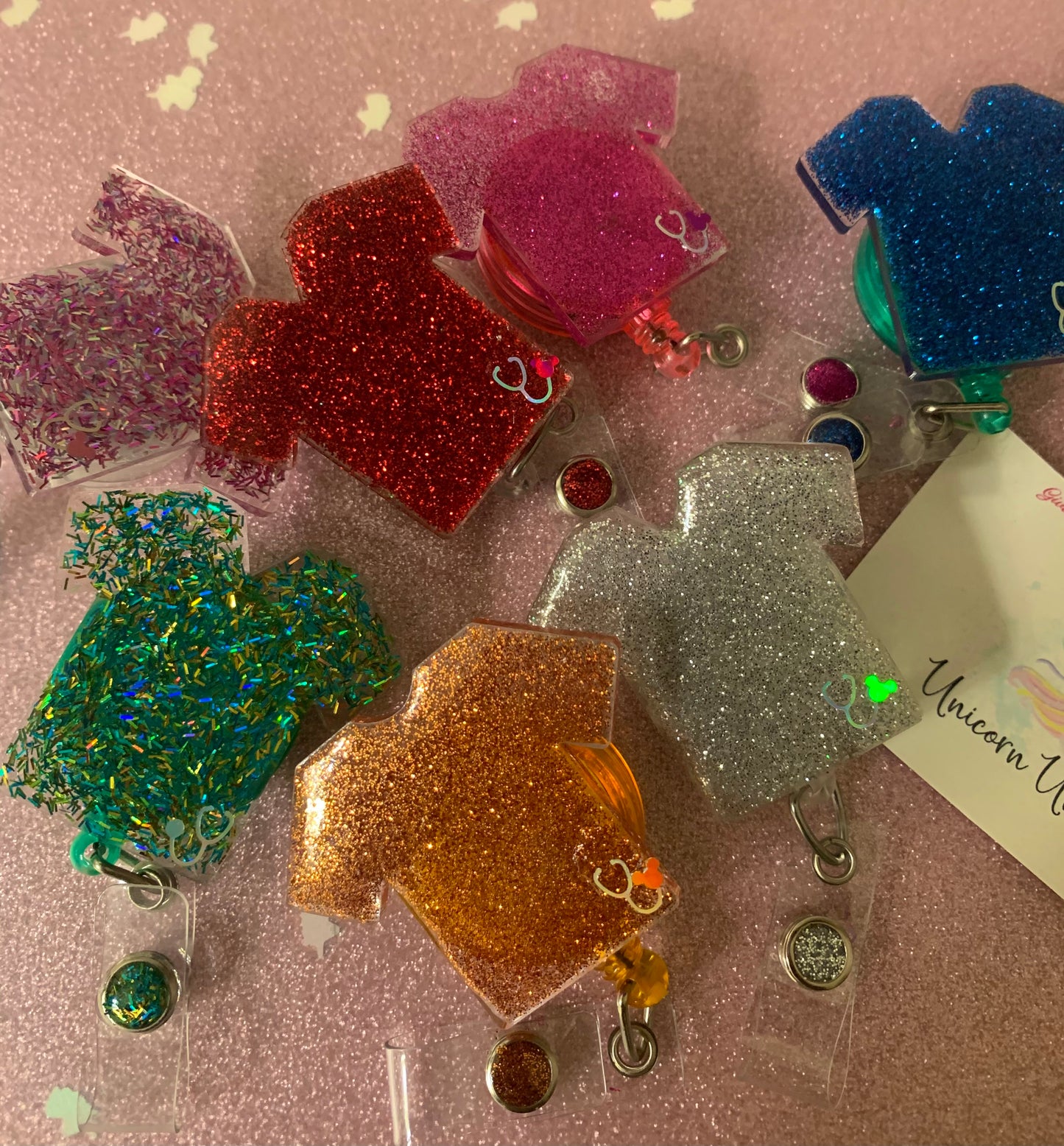 Glitter scrub Tops
