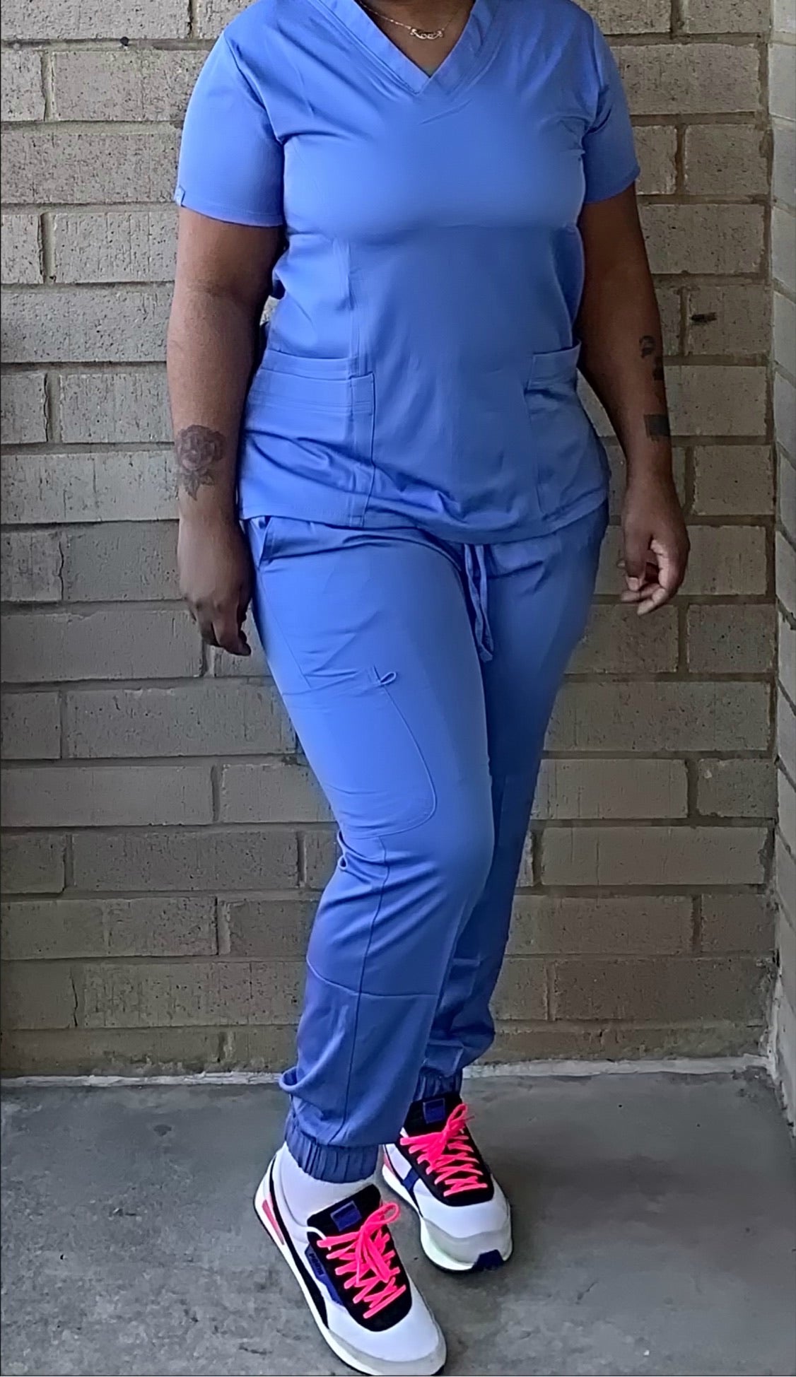 Monroe Jogger set (sky blue )
