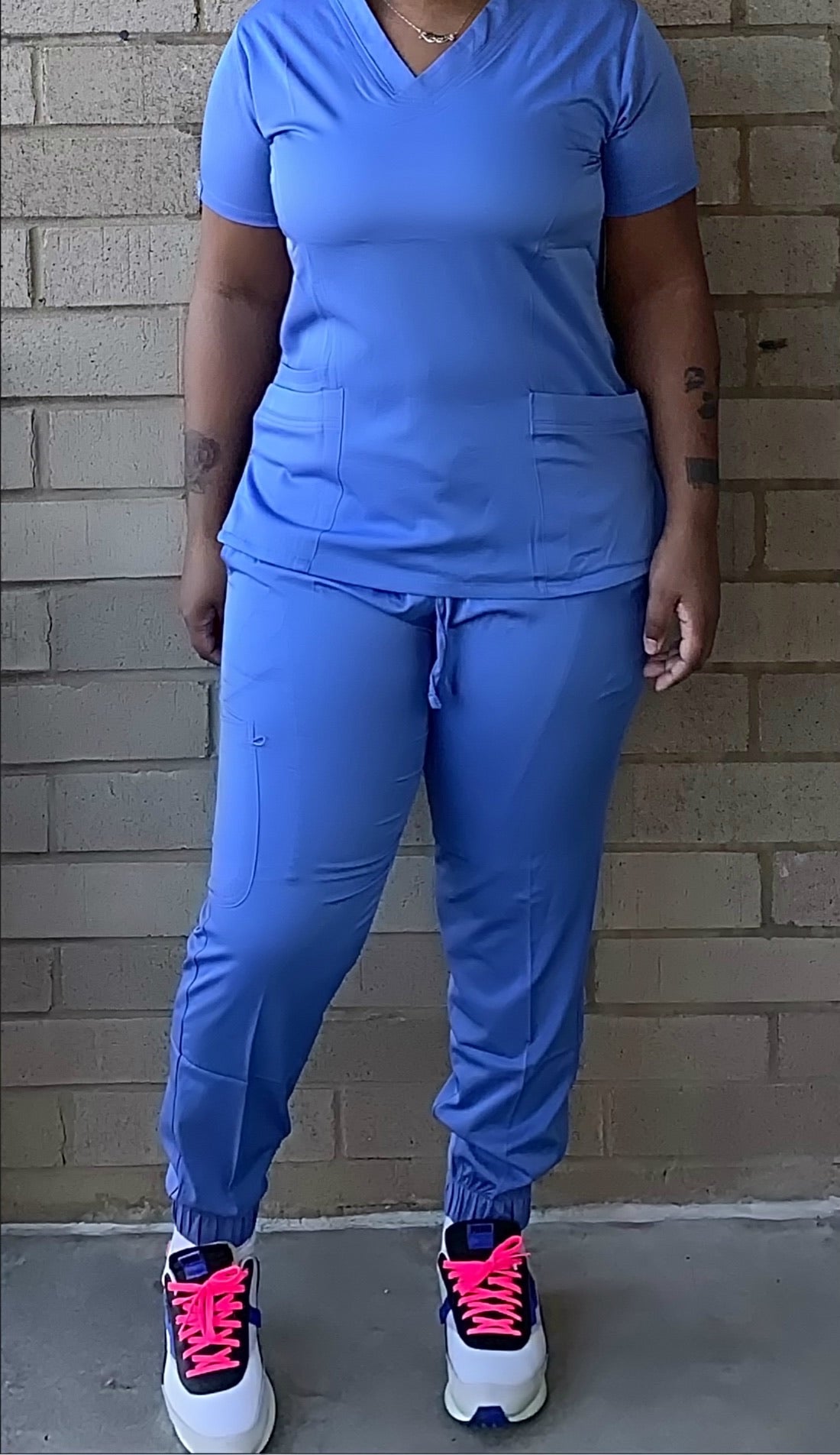 Monroe Jogger set (sky blue )
